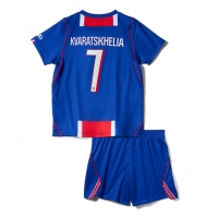 Paris Saint-Germain Khvicha Kvaratskhelia #7 Domaci Dres za djecu 2026-27 Kratak Rukav (+ Kratke hlače)